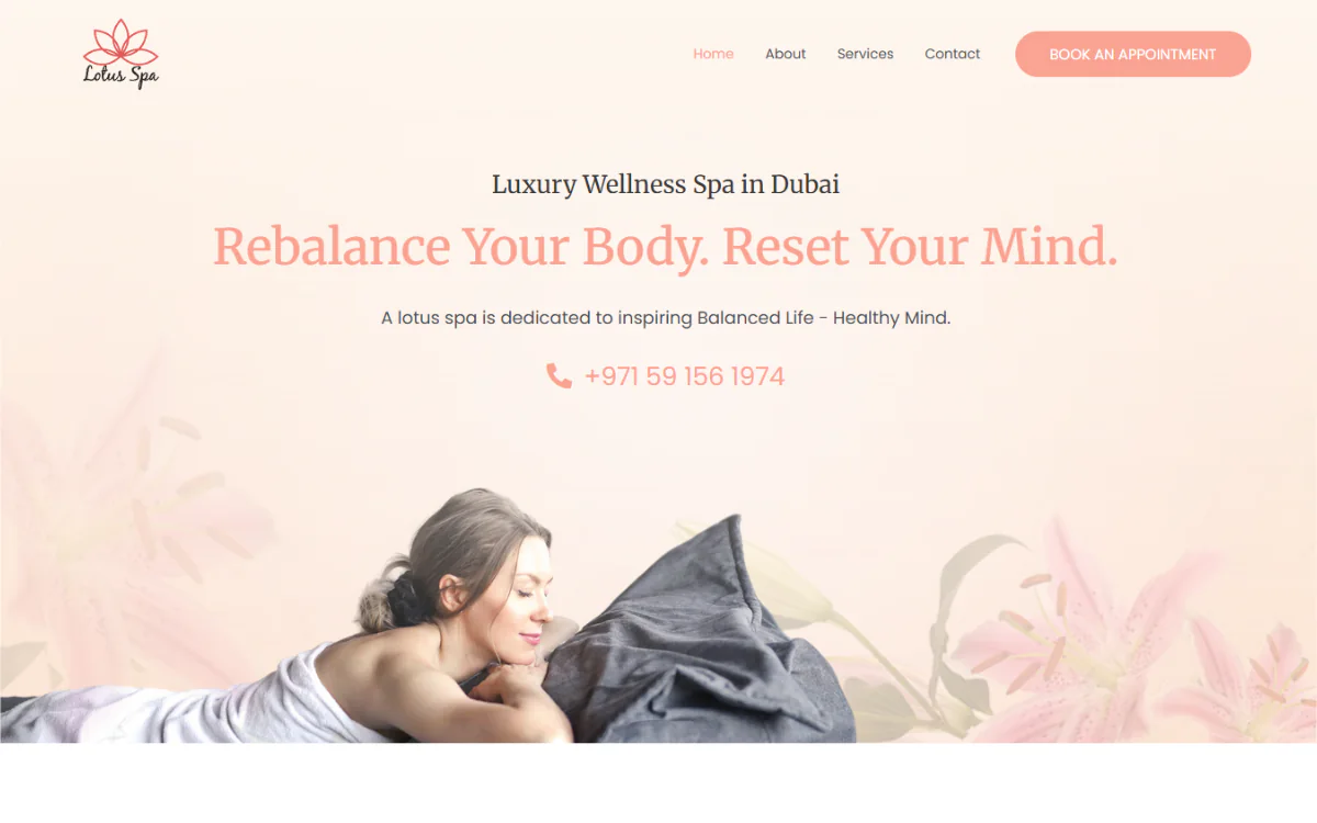 Beauty & Skincare Clinic Website